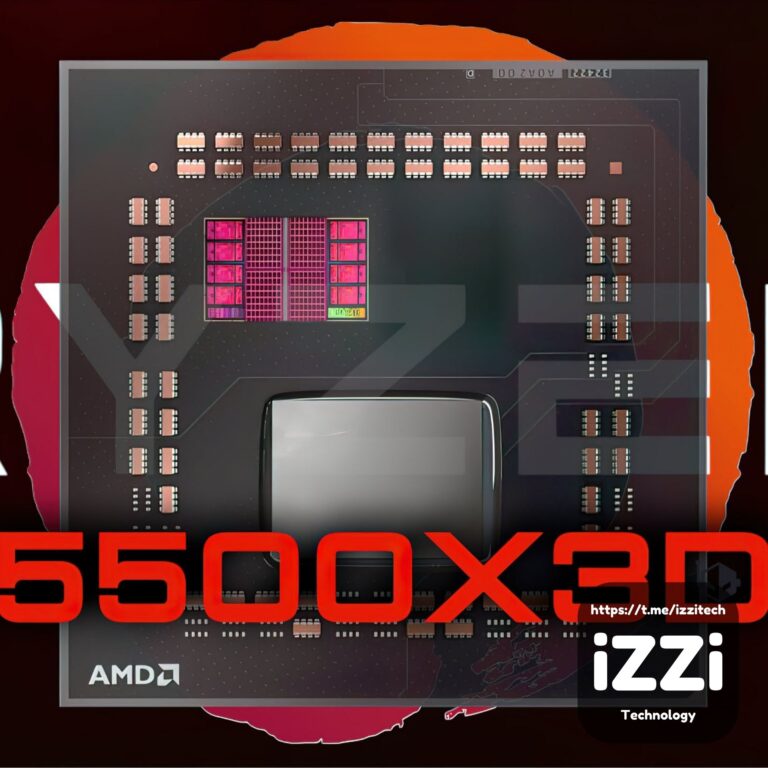 Ryzen 5 5500X3D обеспечивает на 13% более высокую многоядерную производительность