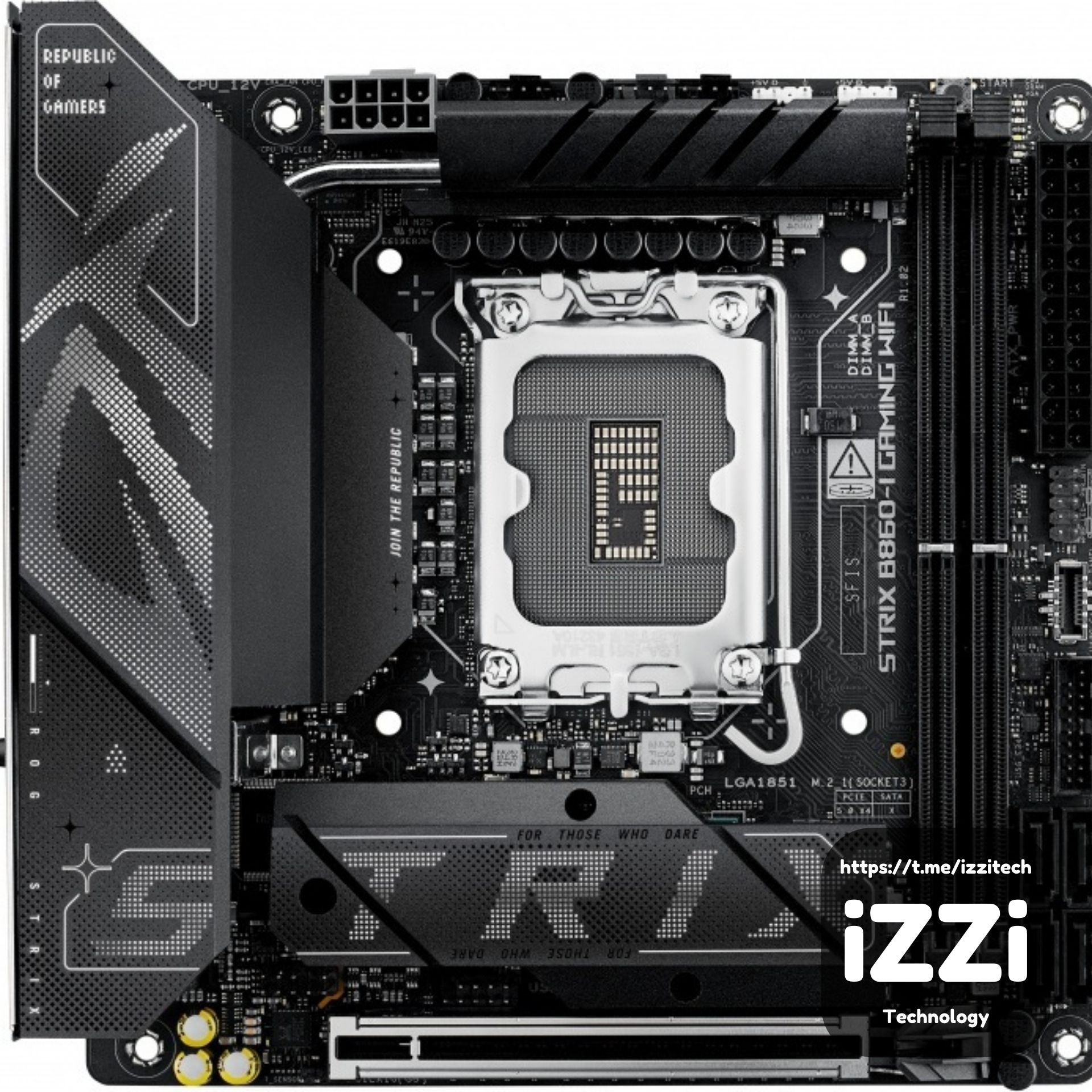 Обзор ASUS ROG Strix B860-I Gaming WiFi