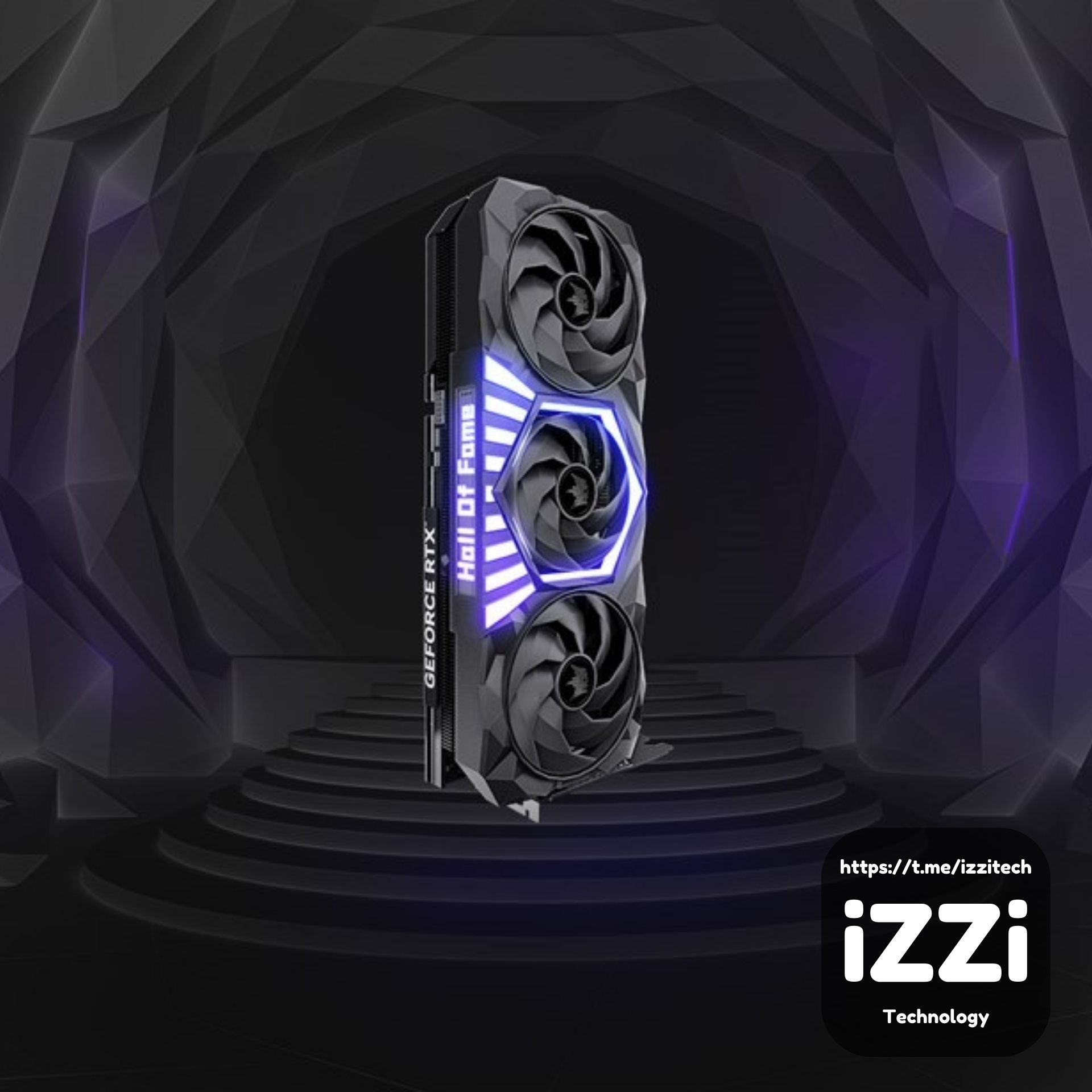 RTX 5070 Ti HOF Gaming Black Edition от Galax