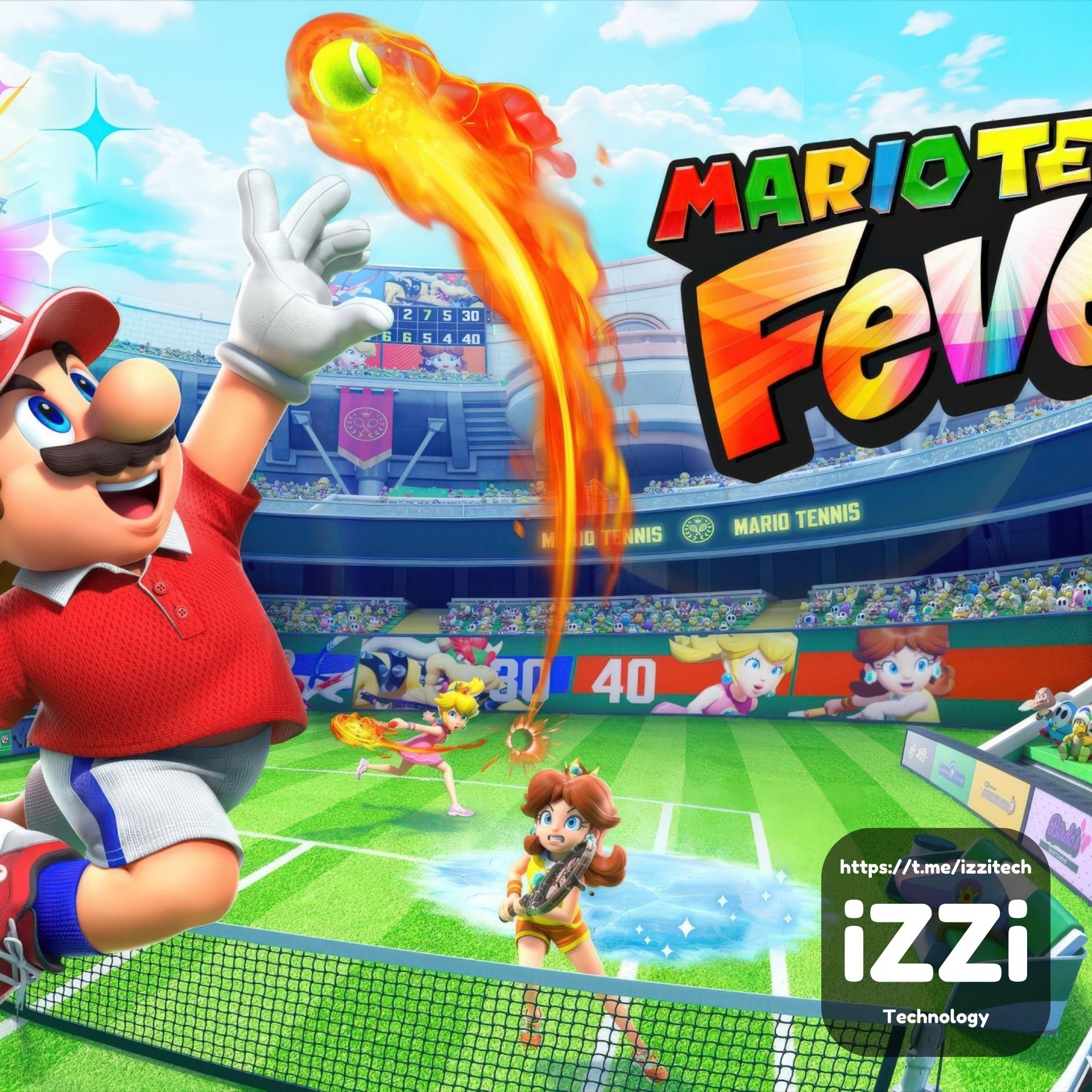 Mario Tennis Fever выйдет 12 февраля 2026 года на Nintendo Switch 2