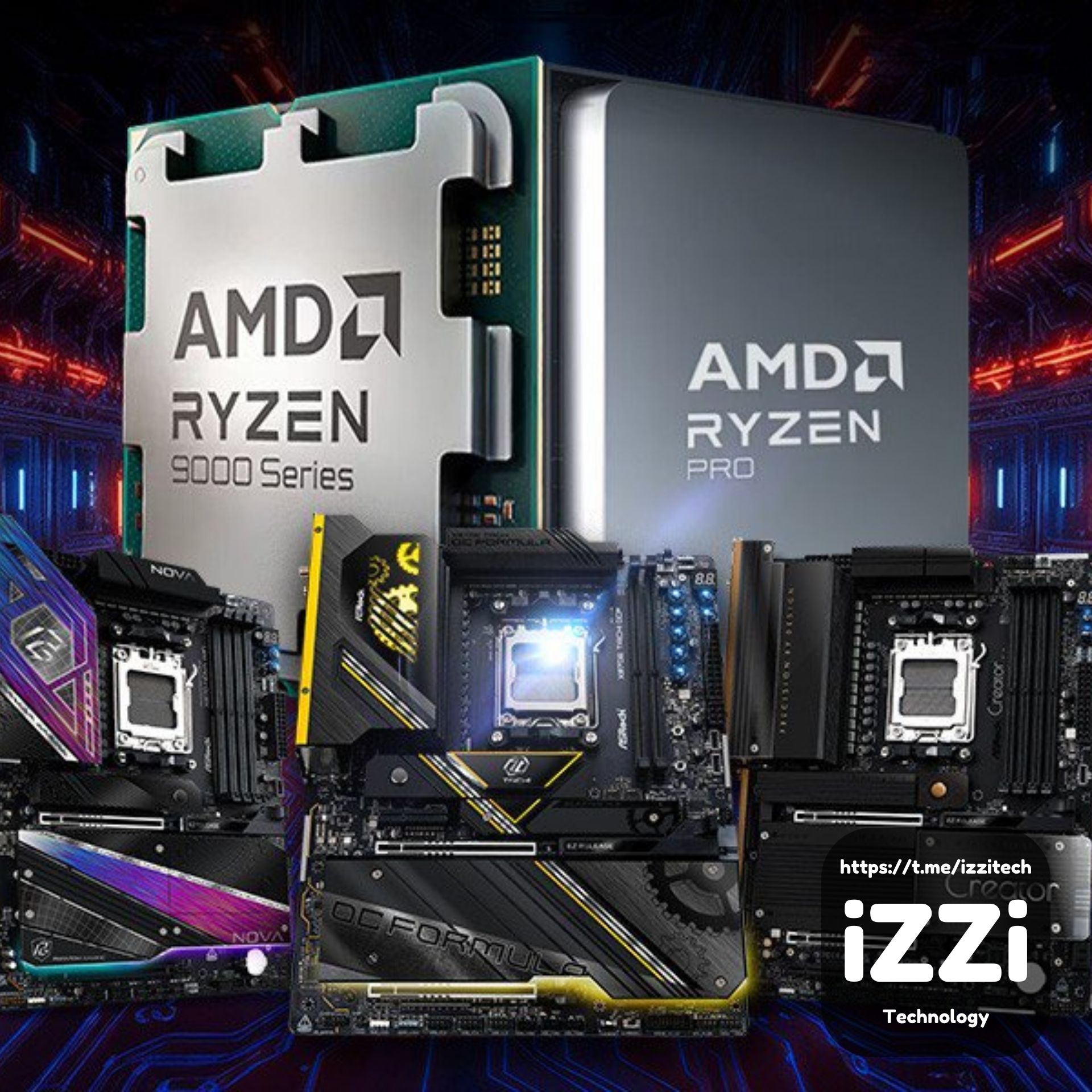 Официально представлен 8-ядерный процессор AMD Ryzen 7 9700F